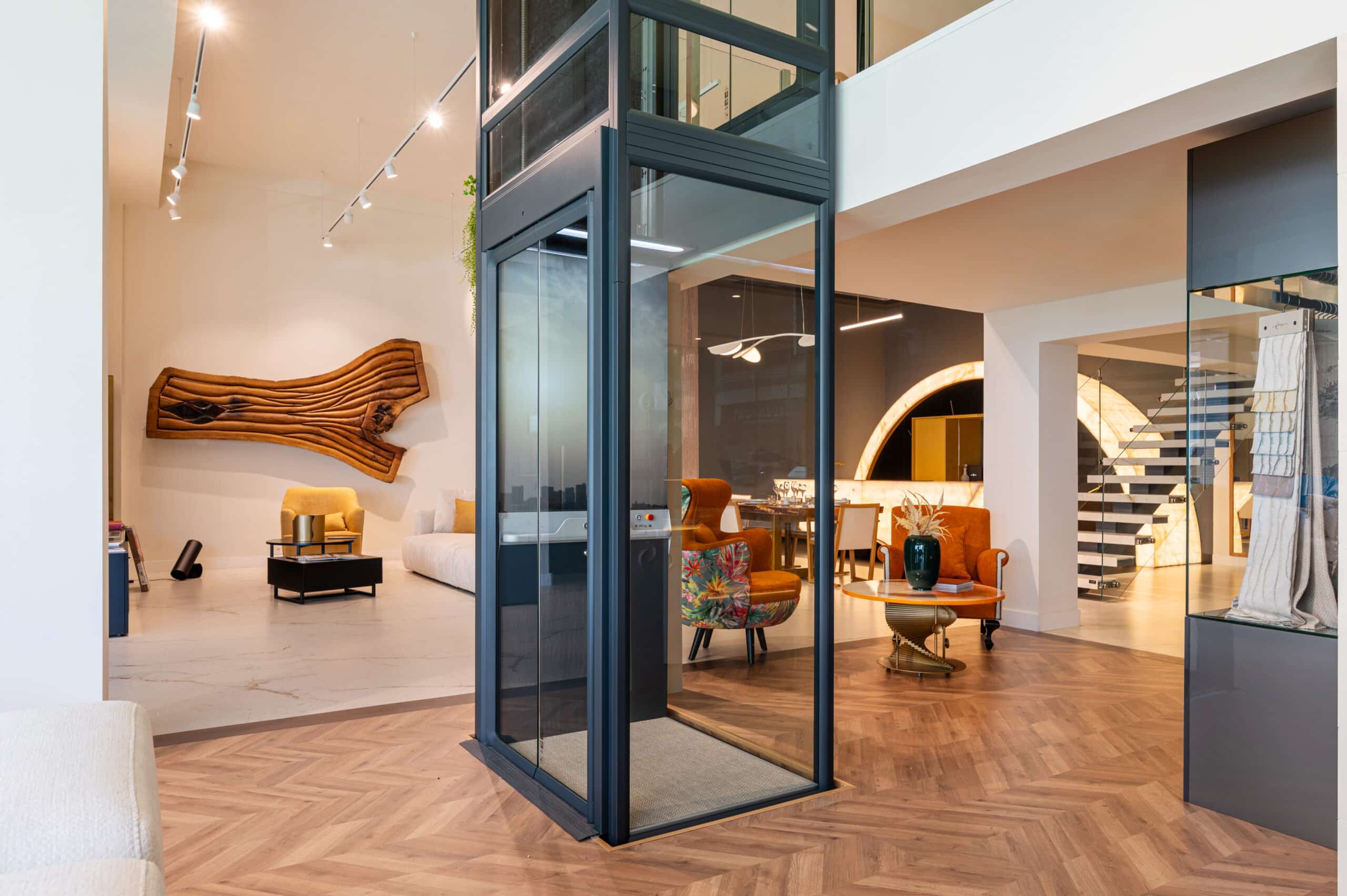 Completed Aritco HomeLift Compact installation by Only Lifts